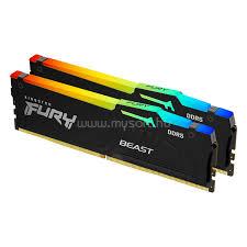 KINGSTON DIMM memória 2X32GB DDR5 6000MHz CL30 FURY Beast RGB EXPO KF560C30BBEAK2-64 small