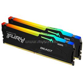 KINGSTON DIMM memória 2X32GB DDR5 6000MHz CL36 FURY Beast RGB EXPO KF560C36BBEAK2-64 small