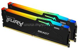 KINGSTON DIMM memória 2X32GB DDR5 6000MHz CL40 FURY Beast RGB XMP KF560C40BBAK2-64 small