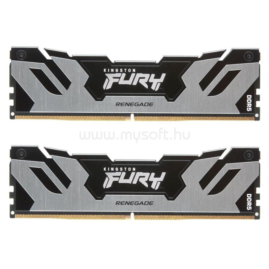 KINGSTON DIMM memória 2X48GB DDR5 6000MHz CL32 FURY Renegade Silver XMP