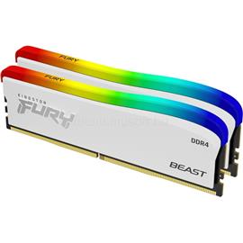 KINGSTON DIMM memória 2X8GB DDR4 3200MHz CL16 FURY Beast White RGB SE KF432C16BWAK2/16 small