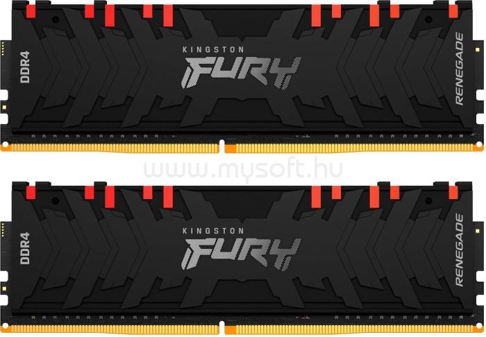 KINGSTON DIMM memória 2X8GB DDR4 3200MHz CL16 FURY RENEGADE RGB