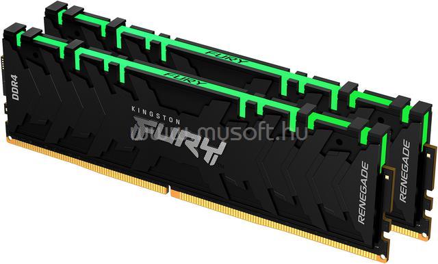 KINGSTON DIMM memória 2X8GB DDR4 3600MHz CL16 FURY RENEGADE RGB