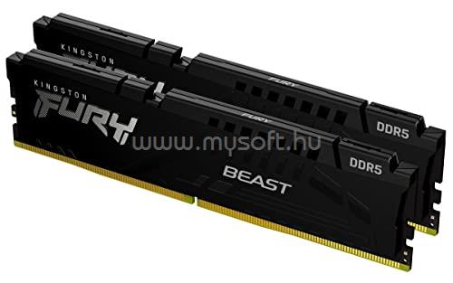 KINGSTON DIMM memória 2X8GB DDR5 6000MHz CL36 FURY Beast Black EXPO