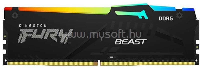 KINGSTON DIMM memória 32GB DDR5 5600MHz CL36 FURY Beast RGB