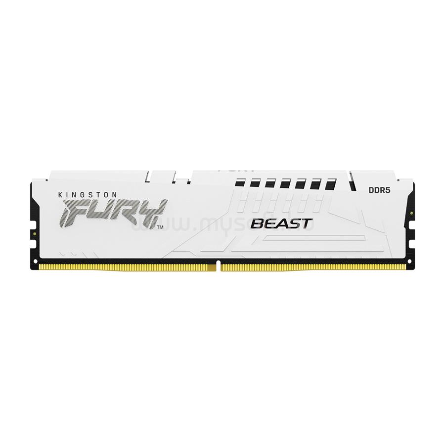 KINGSTON DIMM memória 32GB DDR5 6000MHz CL36 FURY BEAST WHITE