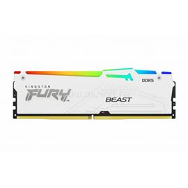KINGSTON DIMM memória 32GB DDR5 6400MHz CL32 FURY Beast White RGB EXPO KF564C32BWEA-32 small