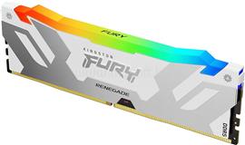 KINGSTON DIMM memória 32GB DDR5 6400MHz CL32 FURY RENEGADE RGB WHITE XMP KF564C32RWA-32 small
