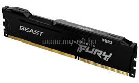 KINGSTON DIMM memória 4GB DDR3 1866MHz CL10 FURY BEAST BLACK KF318C10BB/4 small