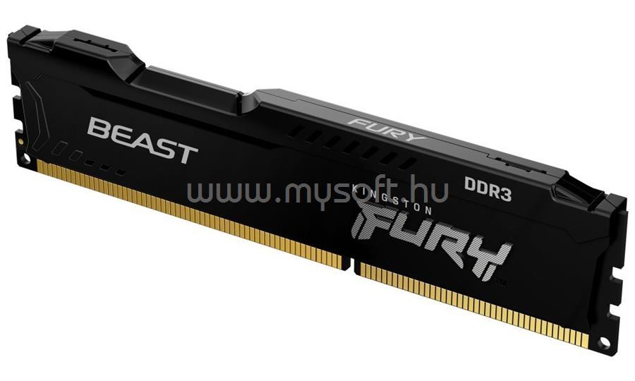 KINGSTON DIMM memória 4GB DDR3 1866MHz CL10 FURY BEAST BLACK