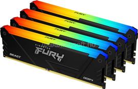 KINGSTON DIMM memória 4X16GB DDR4 3200MHz CL16 FURY BEAST RGB KF432C16BB12AK4/64 small