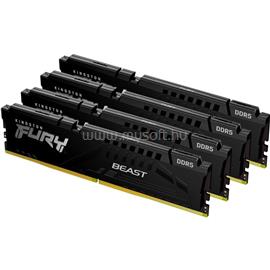 KINGSTON DIMM memória 4X32GB DDR5 5600MHz CL40 FURY BEAST BLACK XMP KF556C40BBK4-128 small