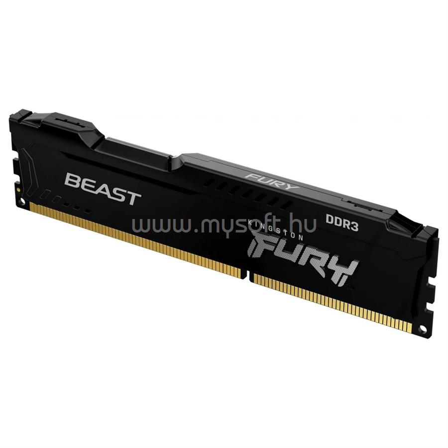 KINGSTON DIMM memória 8GB DDR3 1866MHz CL10 FURY BEAST BLACK