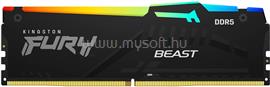 KINGSTON DIMM memória 8GB DDR5 5200MHz CL40 FURY BEAST BLACK RGB KF552C40BBA-8 small