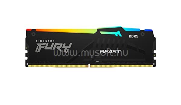 KINGSTON DIMM memória 8GB DDR5 6000MHz CL36 FURY Beast RGB