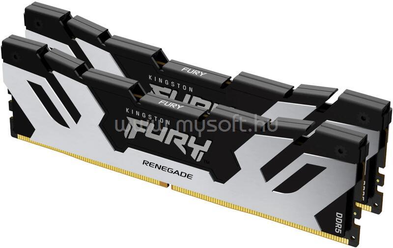 KINGSTON DIMM memória 2X16GB DDR5 7200MHz CL38 FURY RENEGADE SILVER XMP