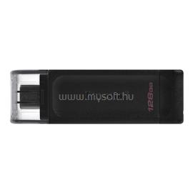 KINGSTON DT 70 USB3.2 Type-C 128GB pendrive (fekete) DT70/128GB small