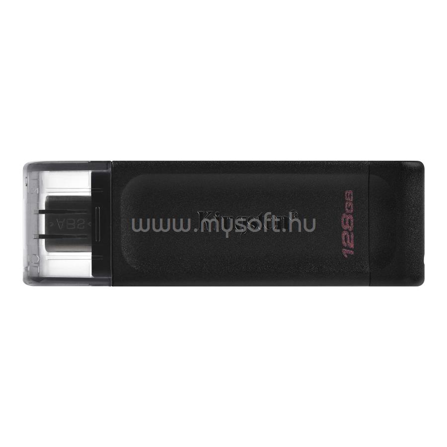 KINGSTON DT 70 USB3.2 Type-C 128GB pendrive (fekete)
