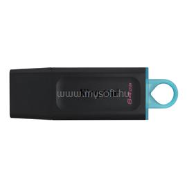 KINGSTON DT Exodia pendrive/USB Stick USB 3.2, Gen 1, 64GB FEKETE/TÜRKIZKÉK DTX/64GB small