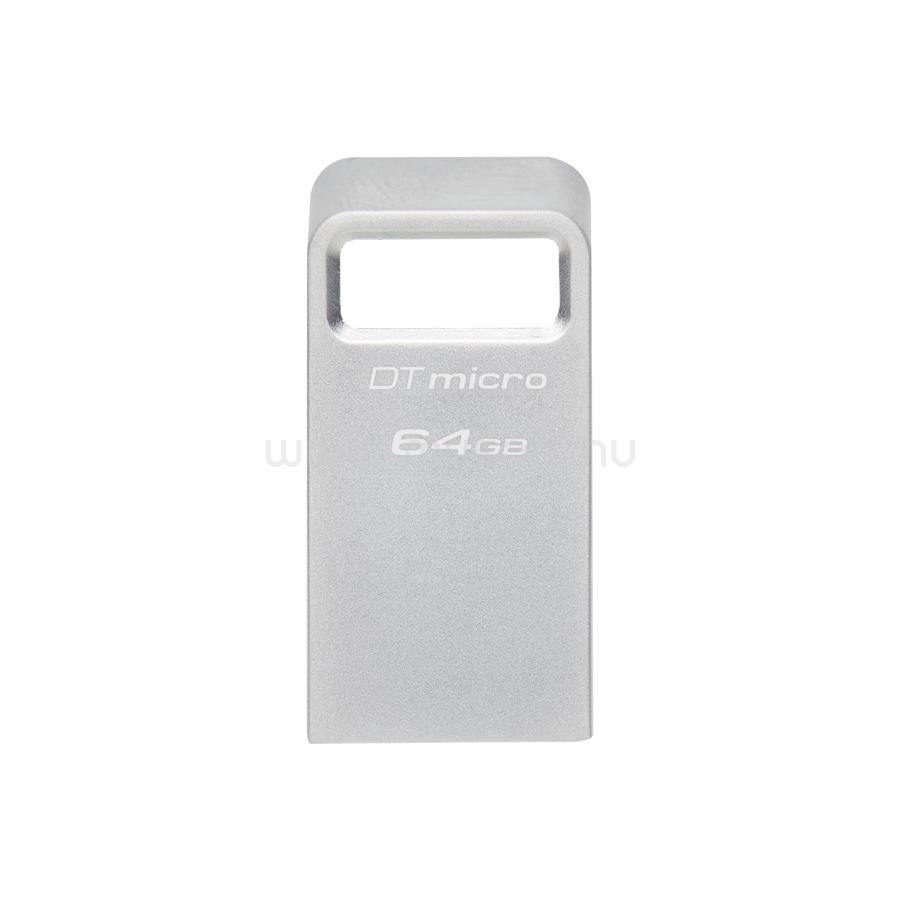 KINGSTON DT Micro USB 3.2 64GB pendrive (ezüst)