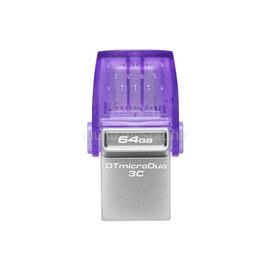 KINGSTON DT microDuo 3C USB-A + Type-C 64GB pendrive DTDUO3CG3/64GB small