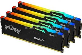 KINGSTON DIMM memória 4X32GB DDR5 5600MHz CL40 FURY Beast RGB KF556C40BBAK4-128 small