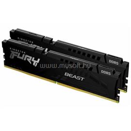 KINGSTON DIMM memória 2X32GB DDR5 5600MHz CL36 FURY Beast Black KF556C36BBE2K2-64 small