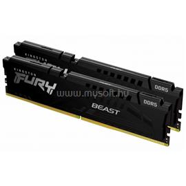 KINGSTON DIMM memória 2X32GB DDR5 6000MHz CL36 FURY Beast Black KF560C36BBE2K2-64 small