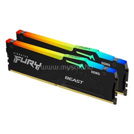 KINGSTON DIMM memória 2X32GB DDR5 6000MHz CL36 FURY Beast RGB KF560C36BBE2AK2-64 small