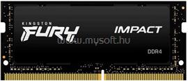 KINGSTON SODIMM memória 16GB DDR4 2666MHz CL15 FURY IMPACT BLACK KF426S15IB1/16 small