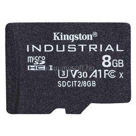 KINGSTON Industrial MicroSDHC 8GB Class 10, UHS-I, U3, V30, A1 memóriakártya SDCIT2/8GBSP small