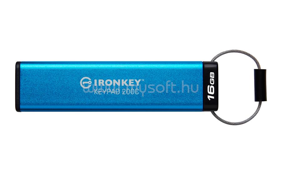 KINGSTON IRONKEY KEYPAD 200C USB-C 16GB pendrive