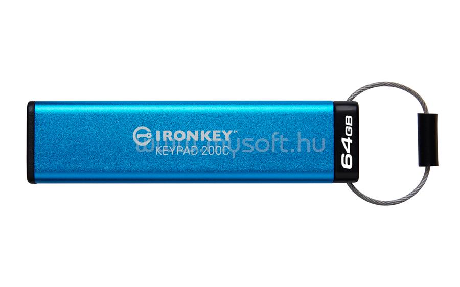 KINGSTON IRONKEY KEYPAD 200C USB-C 64GB pendrive