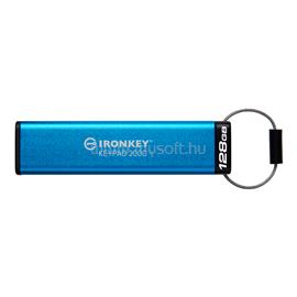 KINGSTON IronKey Keypad 200C USB3.2 Type-C 32GB pendrive (kék) IKKP200C/32GB small