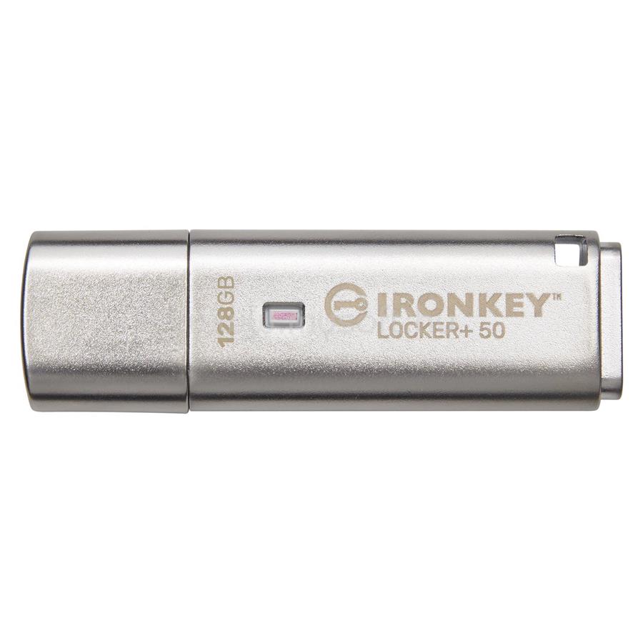 KINGSTON IronKey Locker +50 USB 3.2 128GB pendrive