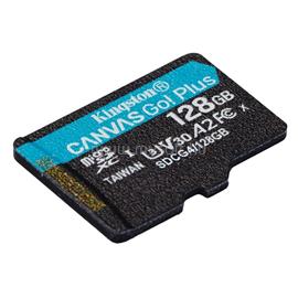 KINGSTON memóriakártya 128GB microSDXC Canvas Go Plus Gen 4 - Class 10, A2, - adapter nélkül SDCG4/128GBSP small