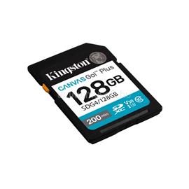 KINGSTON Canvas Go Plus Gen4 SDXC 128GB Class 10 UHS-I U3 V30 memóriakártya SDG4/128GB small