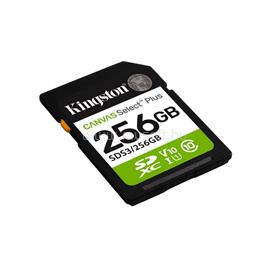 KINGSTON Canvas Select Plus Gen3 SDXC 256GB Class10 UHS-1 U1 V10 memóriakártya SDS3/256GB small