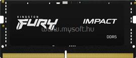 KINGSTON SODIMM memória 16GB DDR5 6400MHz CL38 FURY IMPACT XMP KF564S38IB-16 small