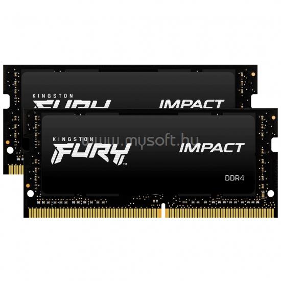 KINGSTON SODIMM memória 2X16GB DDR4 2666MHz CL16 FURY IMPACT