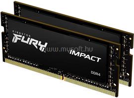 KINGSTON SODIMM memória 2X32GB DDR4 3200MHz CL20 FURY IMPACT BLACK KF432S20IBK2/64 small