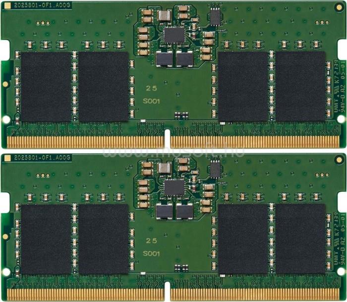 KINGSTON SODIMM memória 2X8GB DDR5 4800MHz CL40