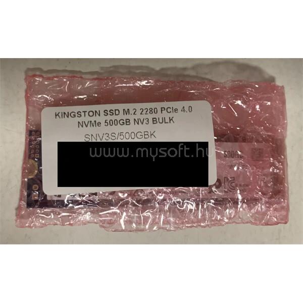 KINGSTON BULK SSD 500GB M.2 2280 NVMe PCIe 4.0 NV3