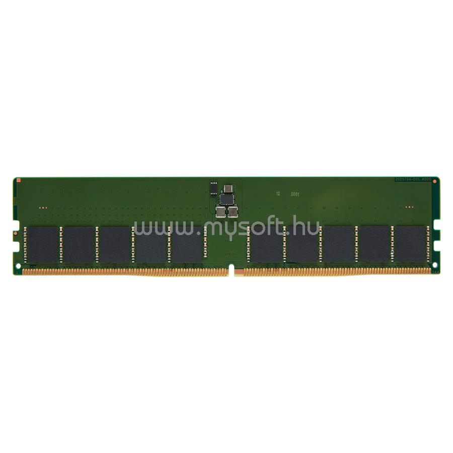 KINGSTON UDIMM memória 32GB DDR5 5600MHz CL46 Micron H ECC