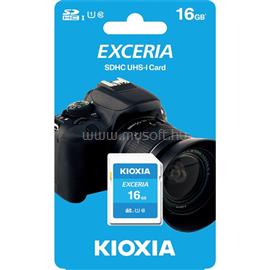 KIOXIA Memóriakártya SDHC 16GB CL10 UHS-I U1 (TOSHIBA) LNEX1L016GG4 small