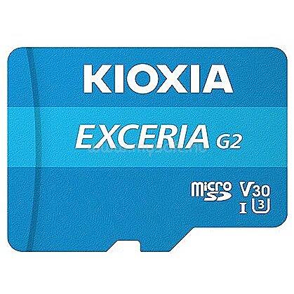 KIOXIA Memóriakártya SDXC 64GB CL10 UHS-I U3 V30 Gen.2 + adapter (TOSHIBA)