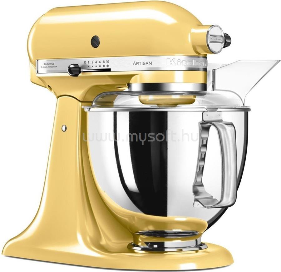 KITCHENAID Artisan 5KSM175 4,8 L konyhai robotgép (sárga)