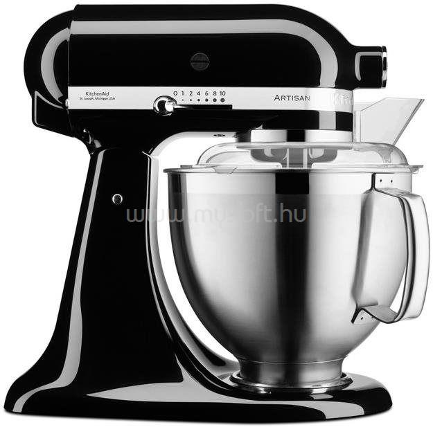KITCHENAID Artisan 5KSM185  4,8 L konyhai robotgép (fekete)