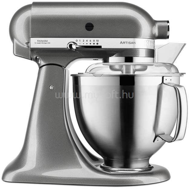 KITCHENAID Artisan 5KSM185 4,8 L konyhai robotgép (ezüstszürke)