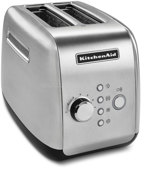 KITCHENAID P2 5KMT221 rozsdamentes acél kenyérpirító (ezüst)